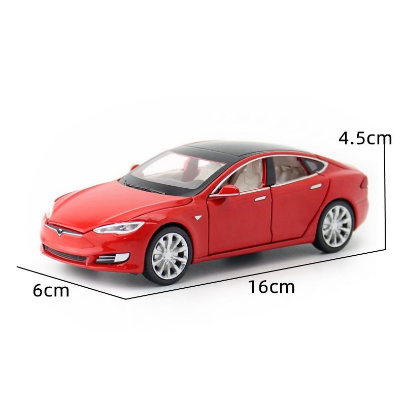 1:32 Tesla 2012 Model S Die Cast Model Car