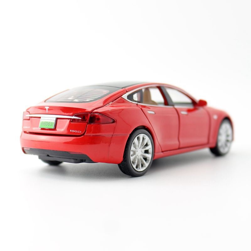 1:32 Tesla 2012 Model S Die Cast Model Car