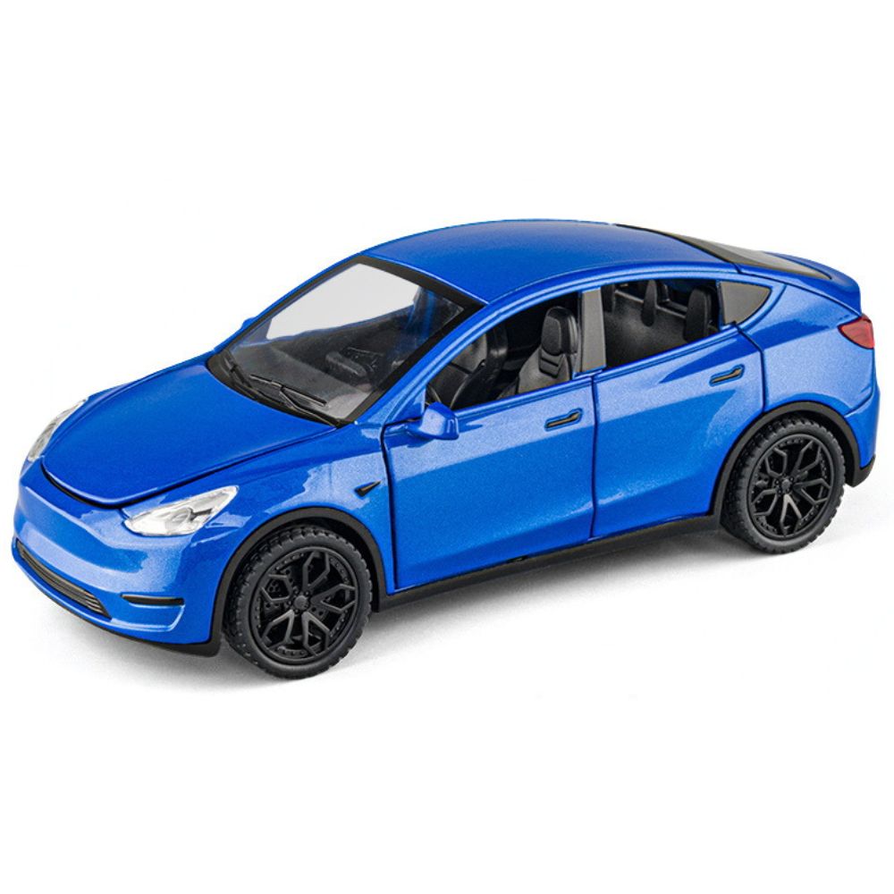 1:32 Tesla 2019 Model Y Blue Die Cast Model Car