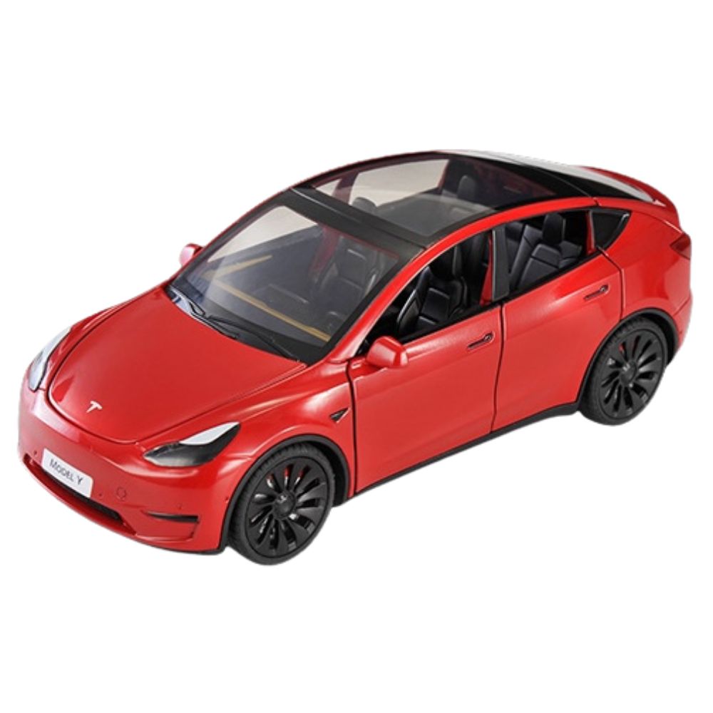 1:24 Tesla 2019 Model Y Red Die Cast Model Car