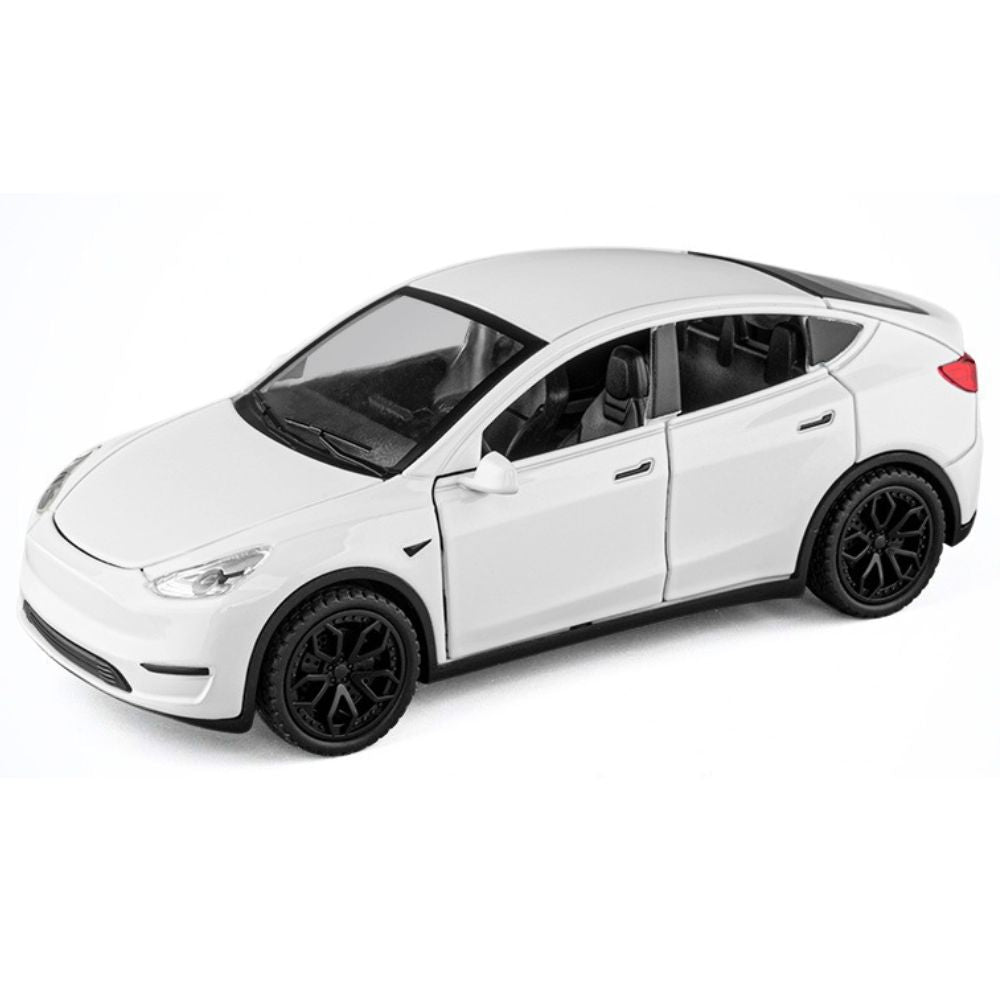 1:32 Tesla 2019 Model Y White Die Cast Model Car