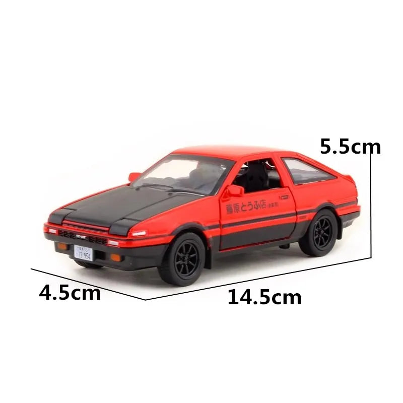 1:32 Toyota 1983 Corolla AE86 Initial D