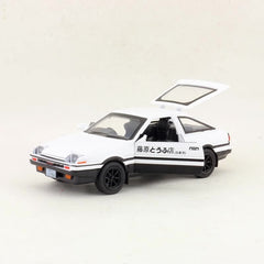 1:32 Toyota 1983 Corolla AE86 Initial D Die Cast Model Car