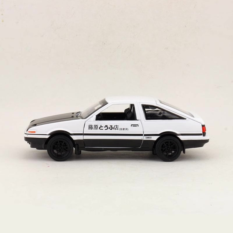 1:32 Toyota 1983 Corolla AE86 Initial D Die Cast Model Car