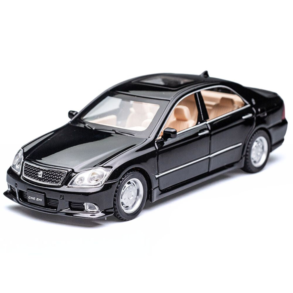 1:32 Toyota 2003 Crown Athlete 12th Black Die Cast Model Car