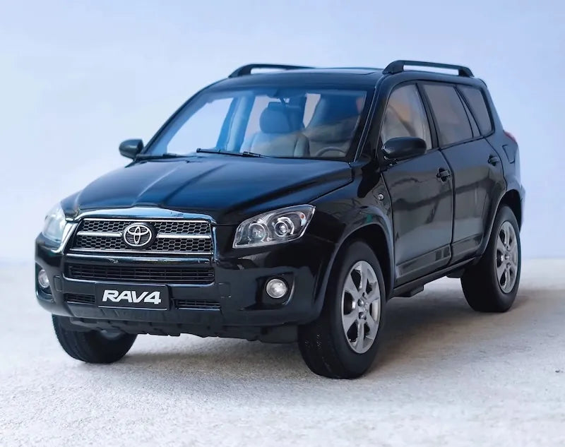 1:18 Toyota 2009 RAV4 Black Die Cast Model Car