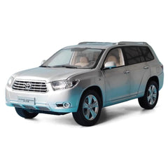 1:18 Toyota 2007 Highlander/Kluger Silver Die Cast Model Car