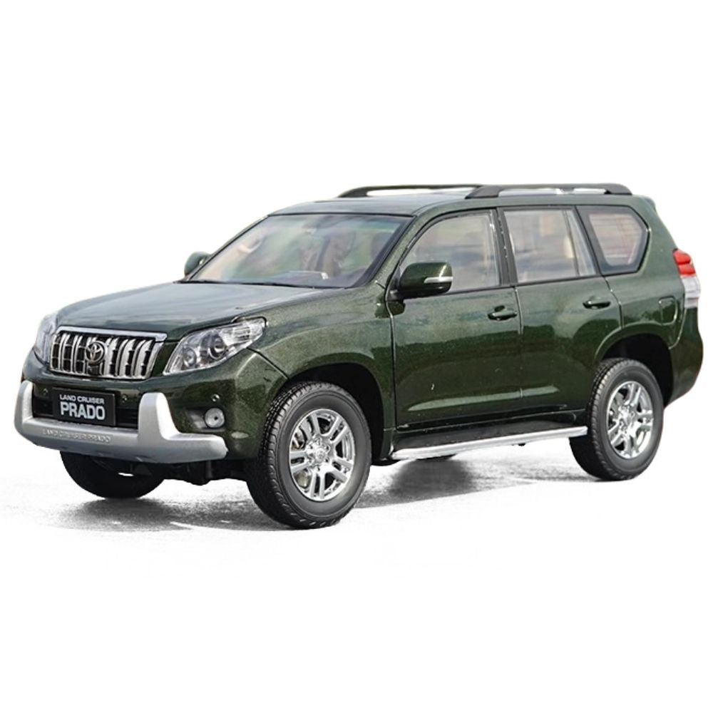 1:18 Toyota 2009 Land Cruiser Prado Green Die Cast Model Car