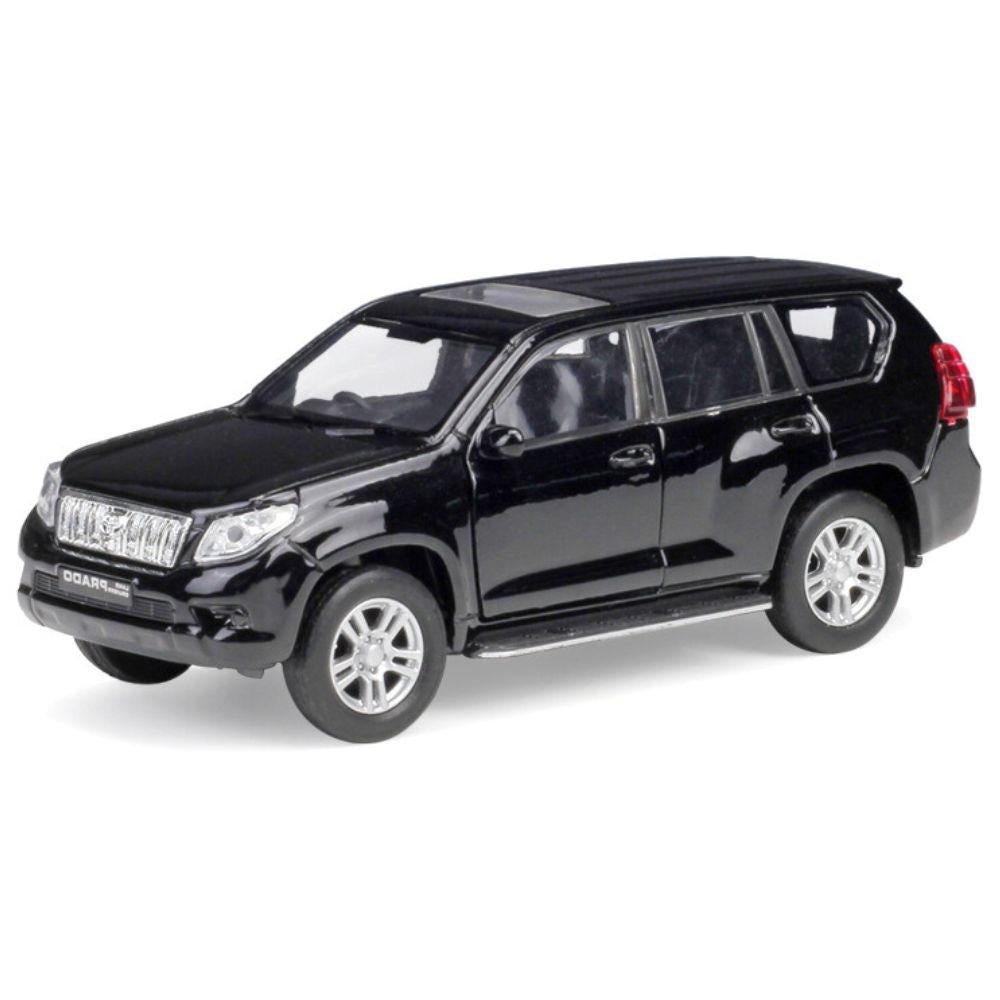 1:36 Toyota 2009 Land Cruiser Prado Black Die Cast Model Car