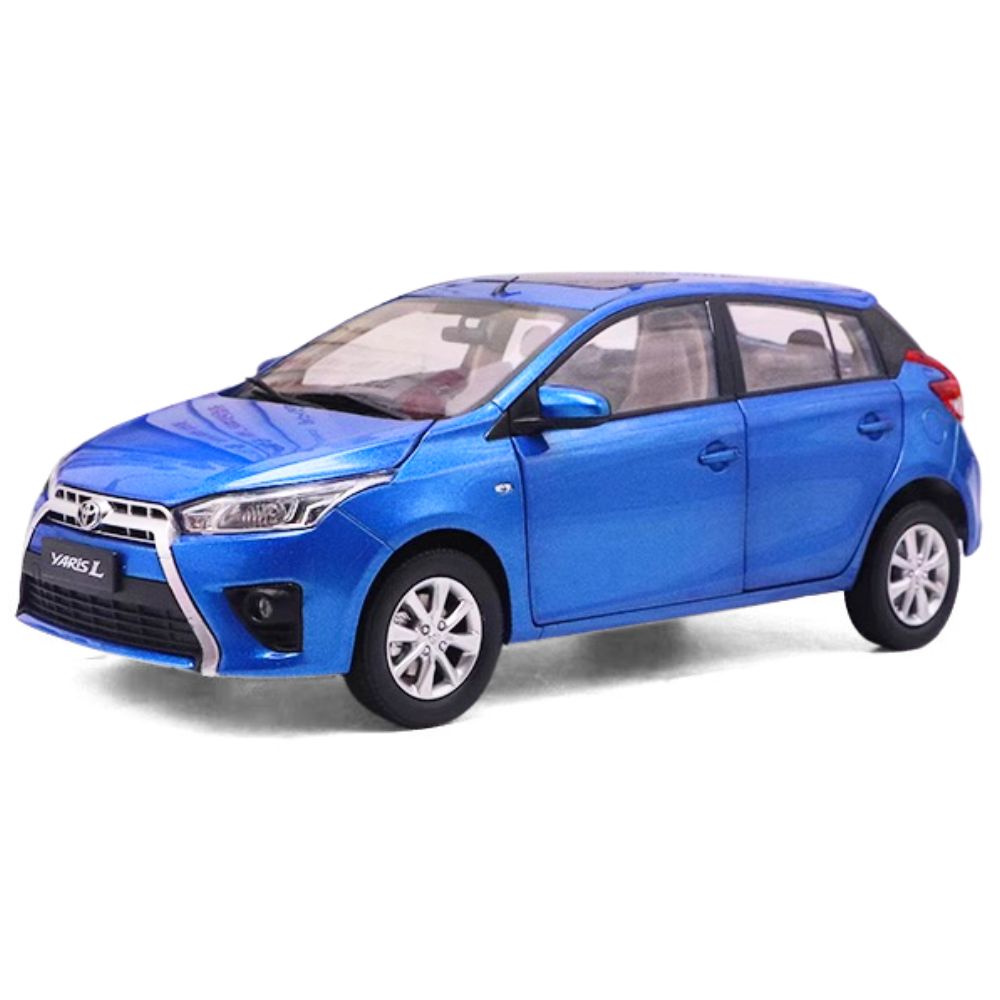 1:18 Toyota 2013 Yaris Blue Die Cast Model Car