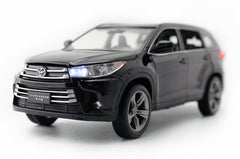 1:32 Toyota 2016 Highlander 3rd Die Cast Model Car