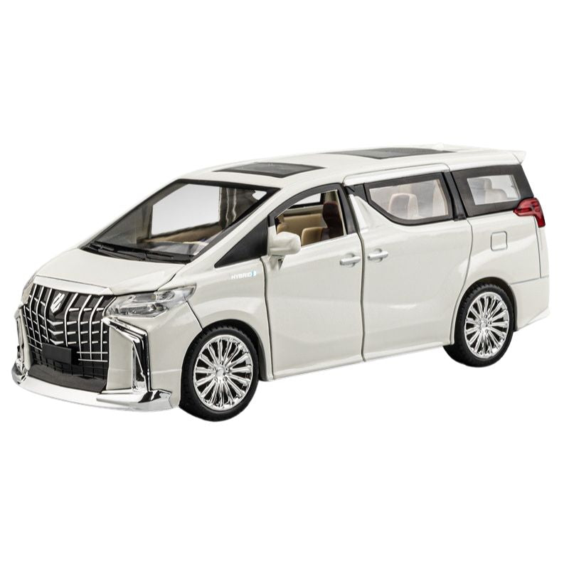 1:24 Toyota 2018 Alphard SC White Die Cast Model Car