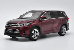 1:18 Toyota 2018 Highlander