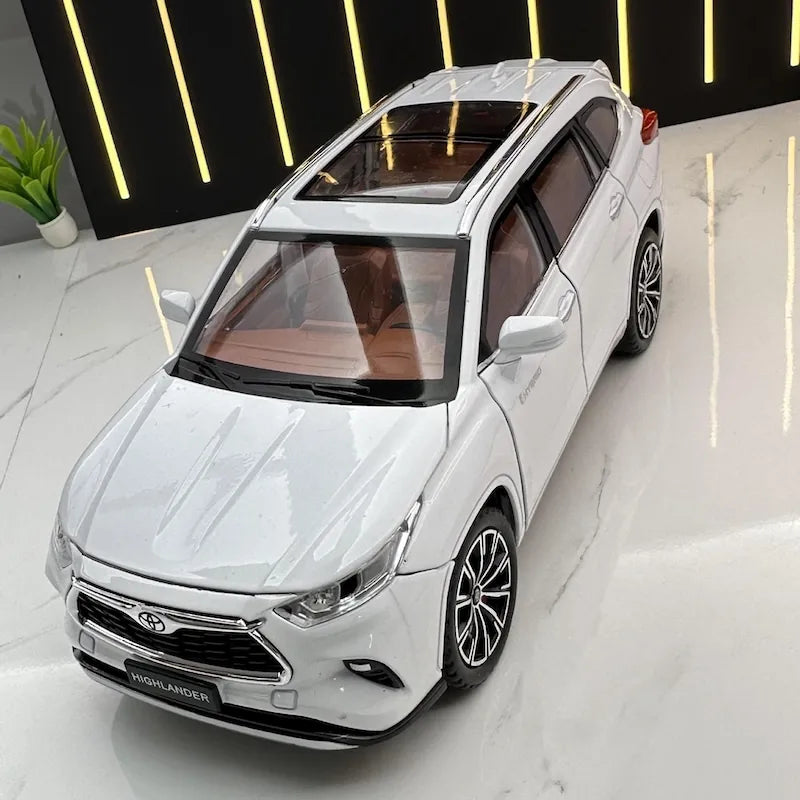 1:24 Toyota Highlander 2019 4e place 