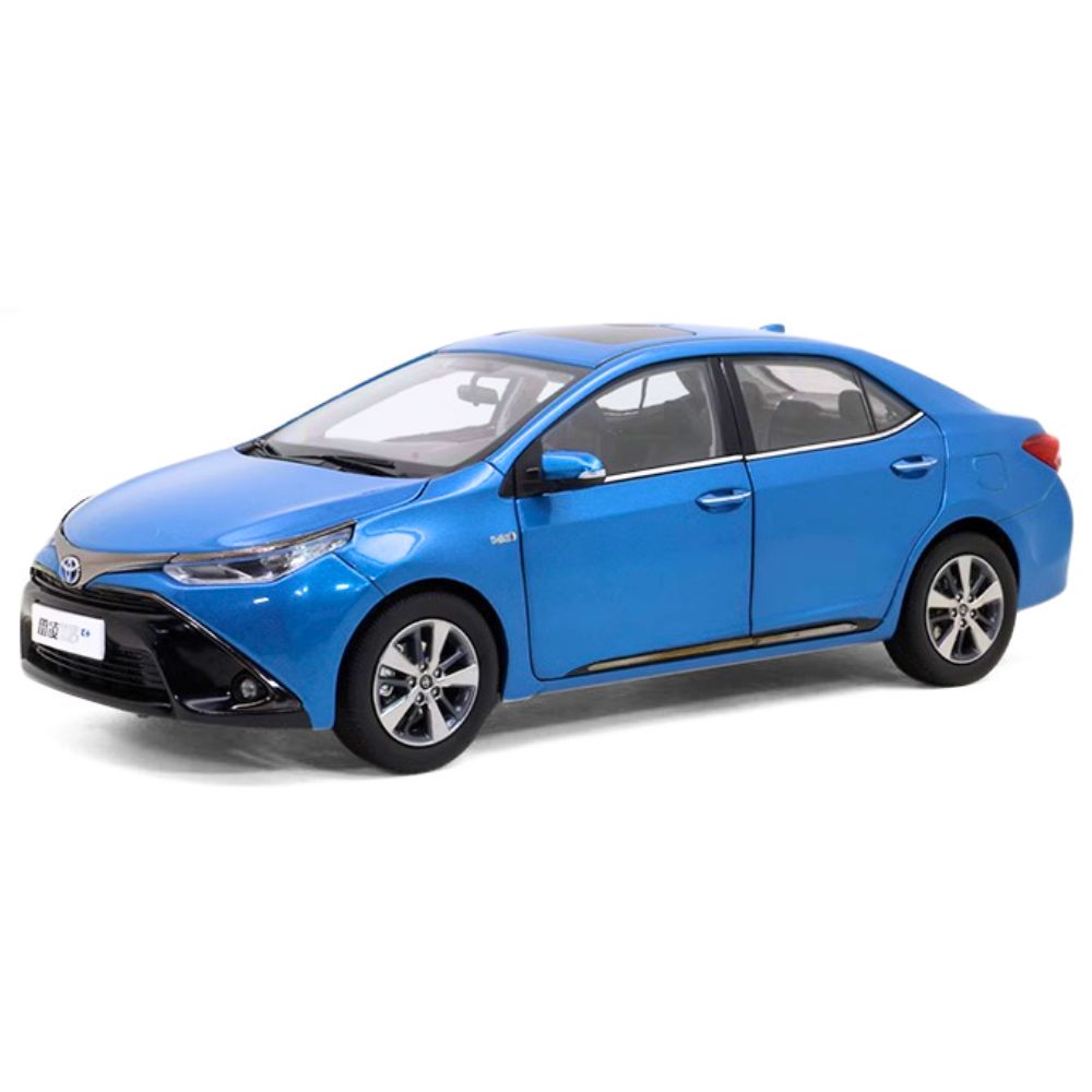 1:18 Toyota 2019 Levin PHEV Blue Die Cast Model Car