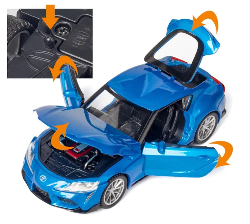 1:32 Toyota 2019 Supra 5th Die Cast Model Car