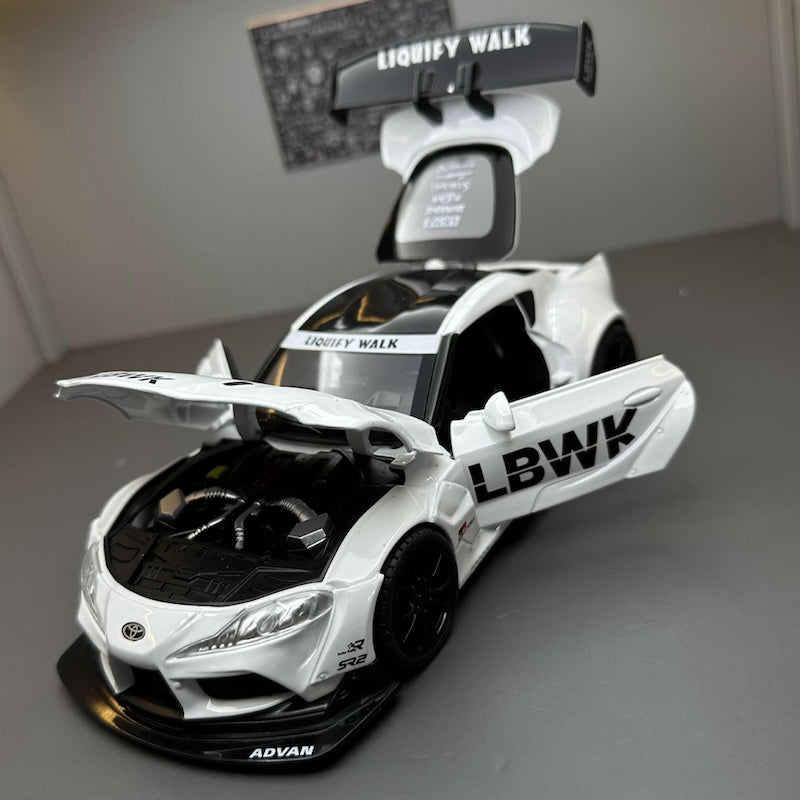 1:24 Toyota 2019 Supra LBWK 5th Die Cast Model Car