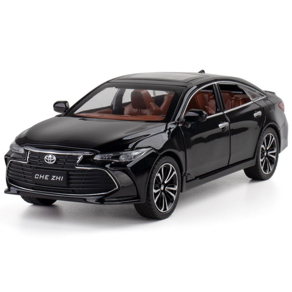 1:24 Toyota 2020 Avalon XX50 5th Black Die Cast Model Car