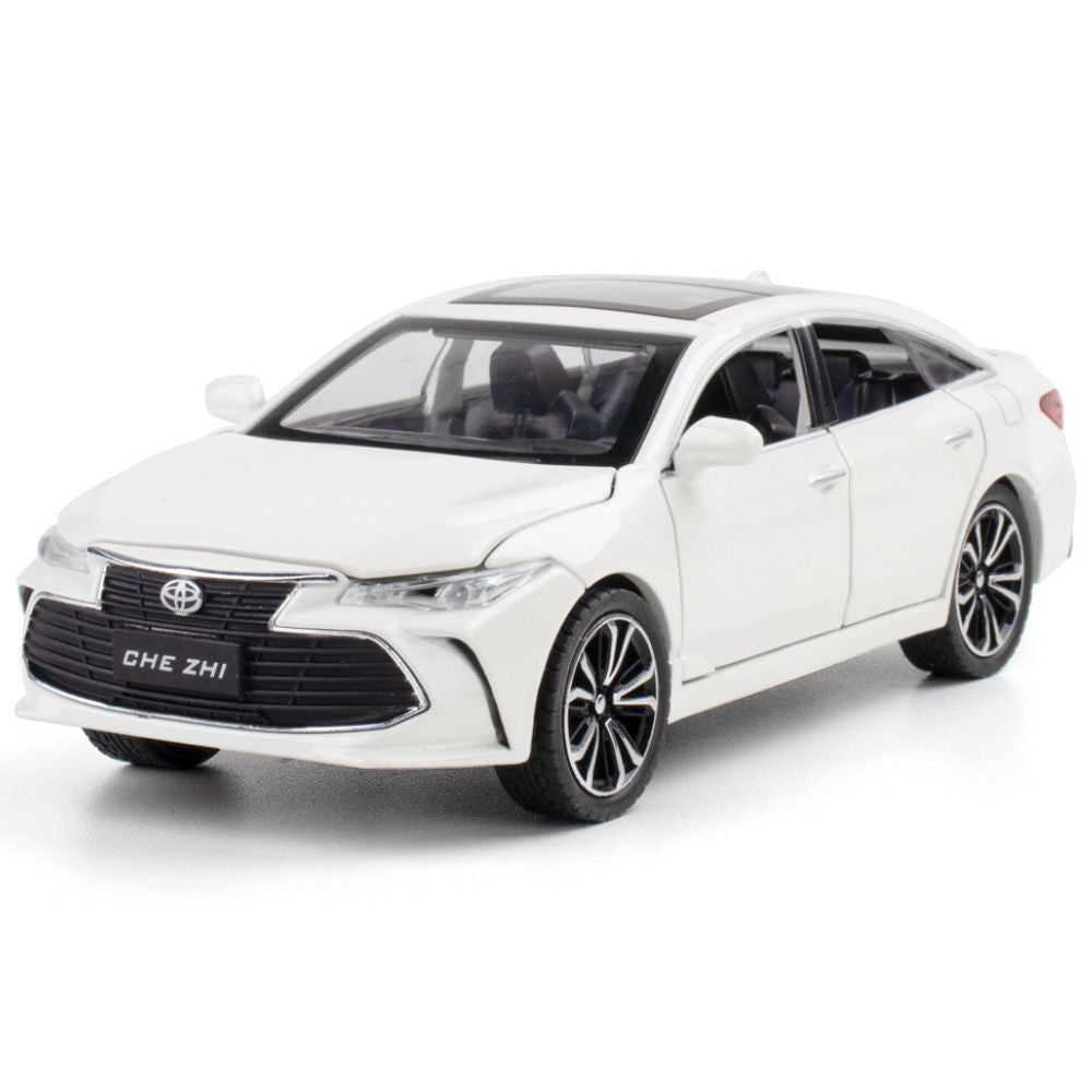 1:24 Toyota 2020 Avalon XX50 5th White Die Cast Model Car