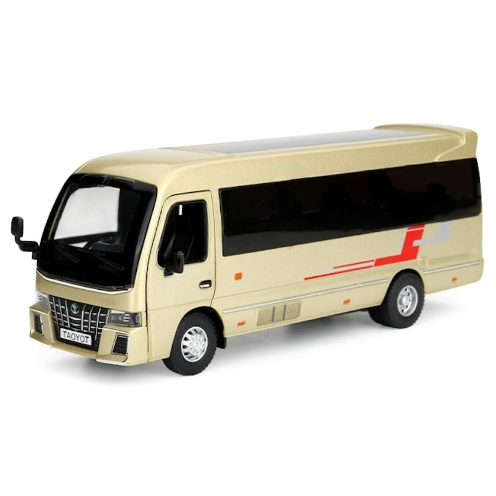 1:32 Toyota 2021 Coaster Gold Die Cast Model Car