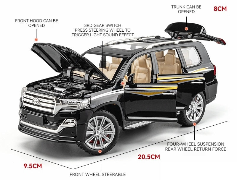 1:24 Toyota 2021 Land Cruiser 5700 VX-S Die Cast Model Car