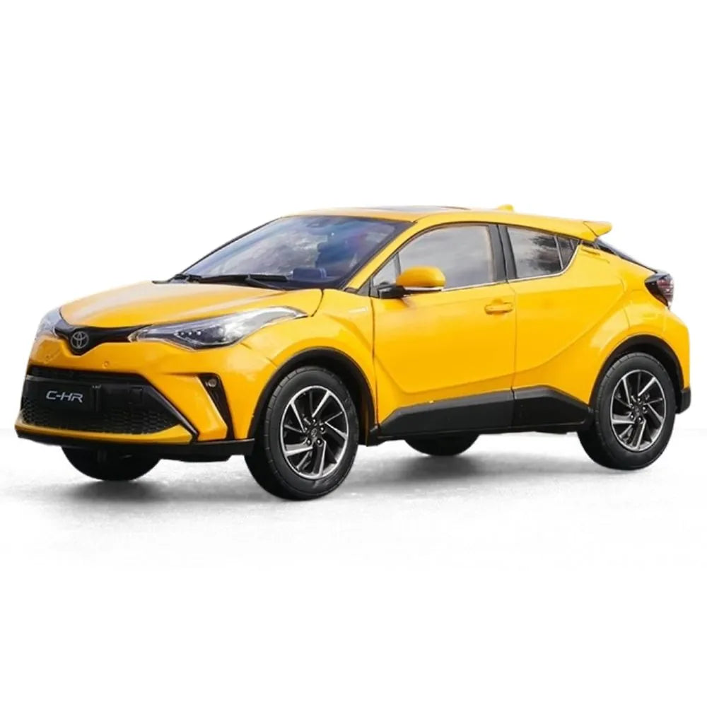 1:18 Toyota 2022 C-HR Yellow Die Cast Model Car