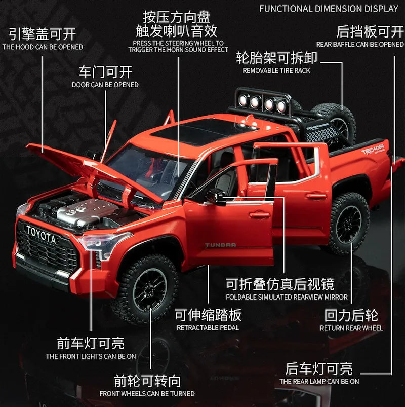 1:24 Toyota 2022 Tundra XK70 3rd