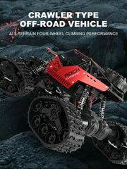 1:16 Scale Tracked RC Climbing Car - All-Terrain Off-Road 4WD Vehicle