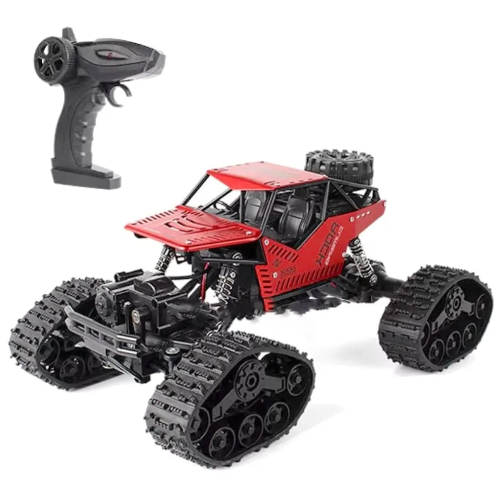 1:16 Scale Tracked RC Climbing Car - All-Terrain Off-Road 4WD Vehicle