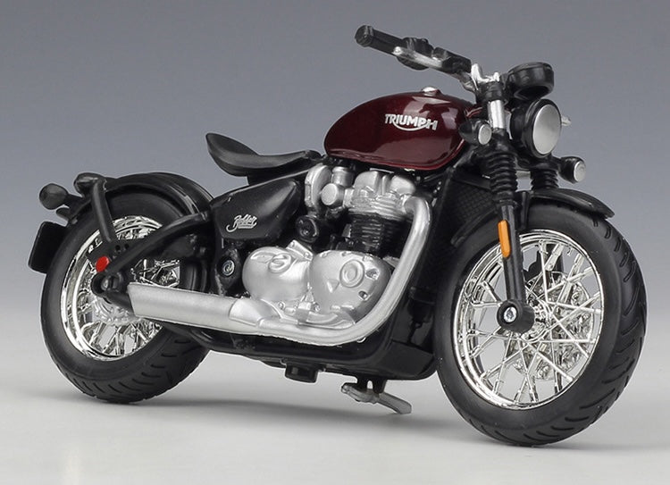 1:18 Triumph 2021 Bonneville Bobber Motorcycle Model