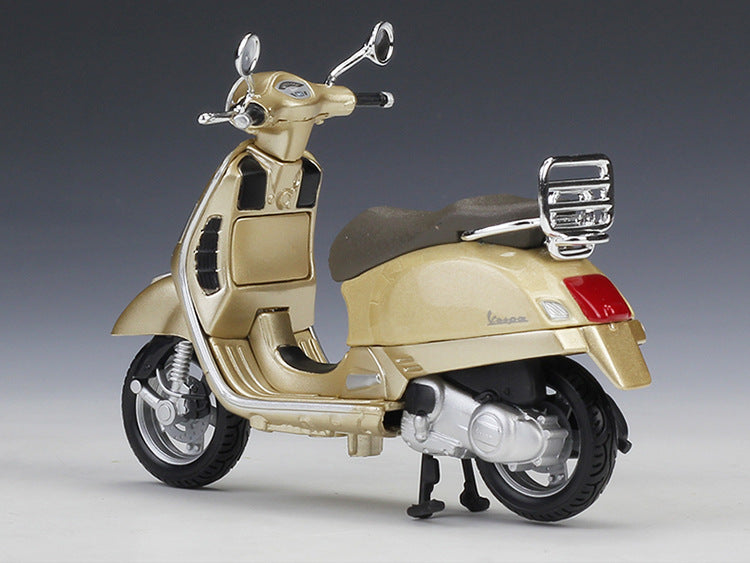 1:18 Vespa 2017 GTS 300 Motorcycle Model