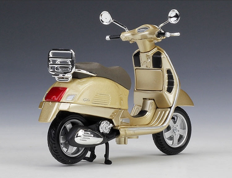 1:18 Vespa 2017 GTS 300 Motorcycle Model