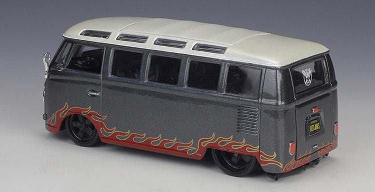 1:24 Volkswagen 1963 T1 Bus Modified Mod Model Car