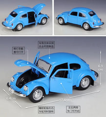 1:24 Assembly Line Volkswagen 1965 Beetle Die Cast Model Car