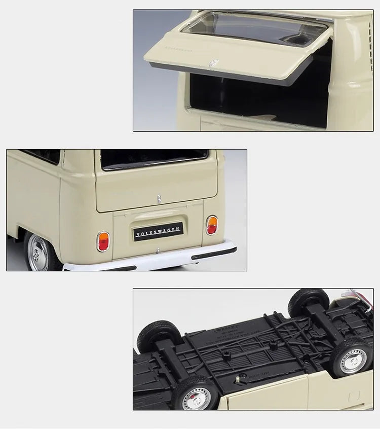 1:24 Volkswagen 1972 T2 Bus Die Cast Model Car