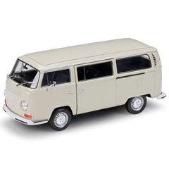 1:24 Volkswagen 1972 T2 Bus White Die Cast Model Car