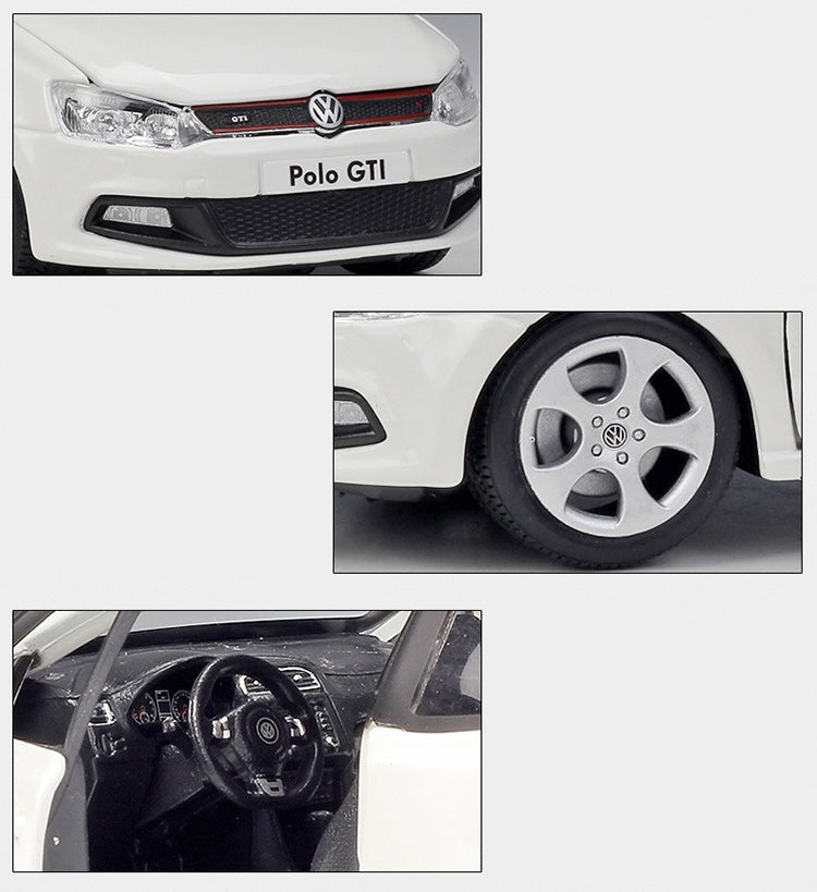 1:24 Volkswagen 2010 Polo GTI MK5 Die Cast Model Car