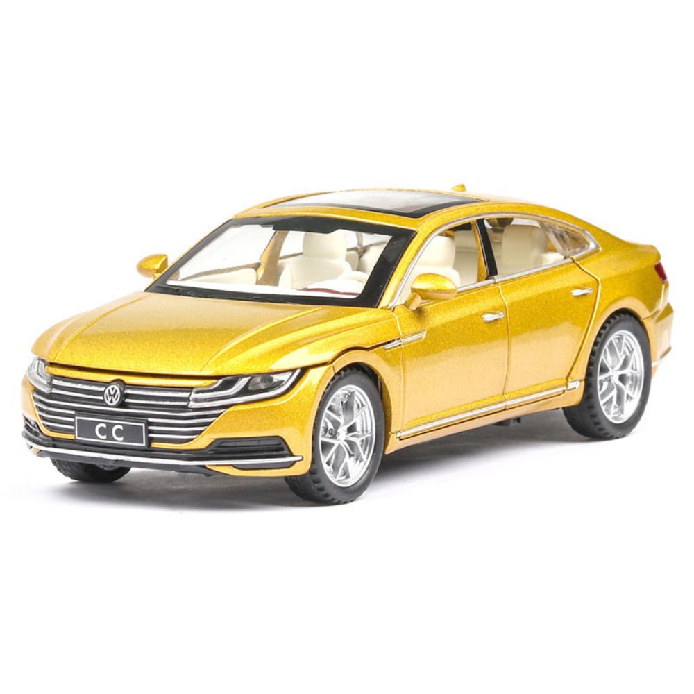 1:32 Volkswagen 2016 Arteon CC Yellow Die Cast Model Car