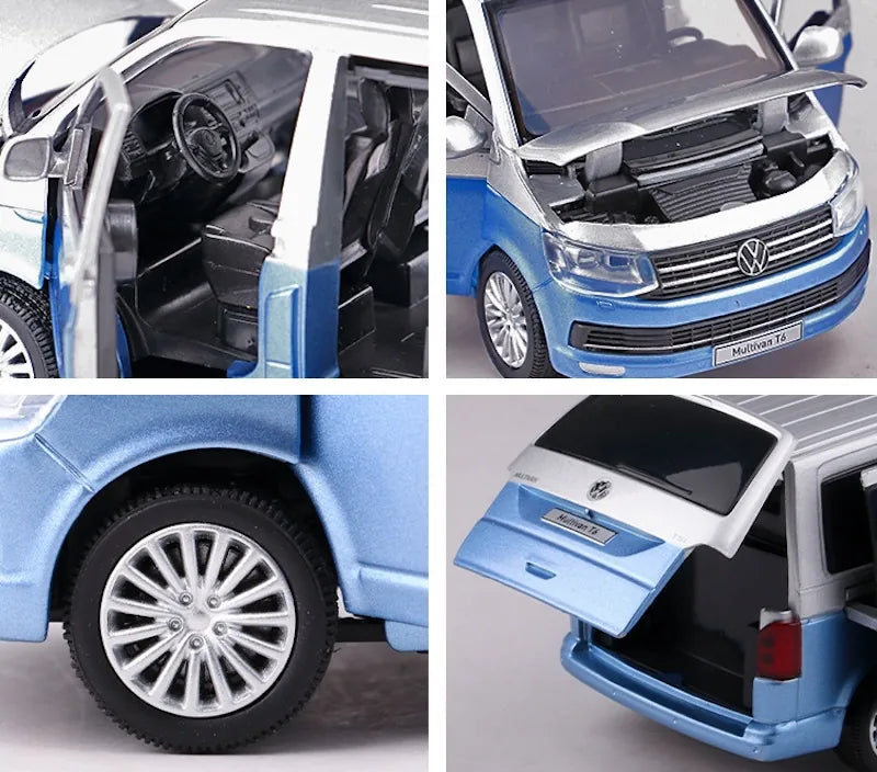 1:32 Volkswagen 2016 Multivan T6 Die Cast Model Car