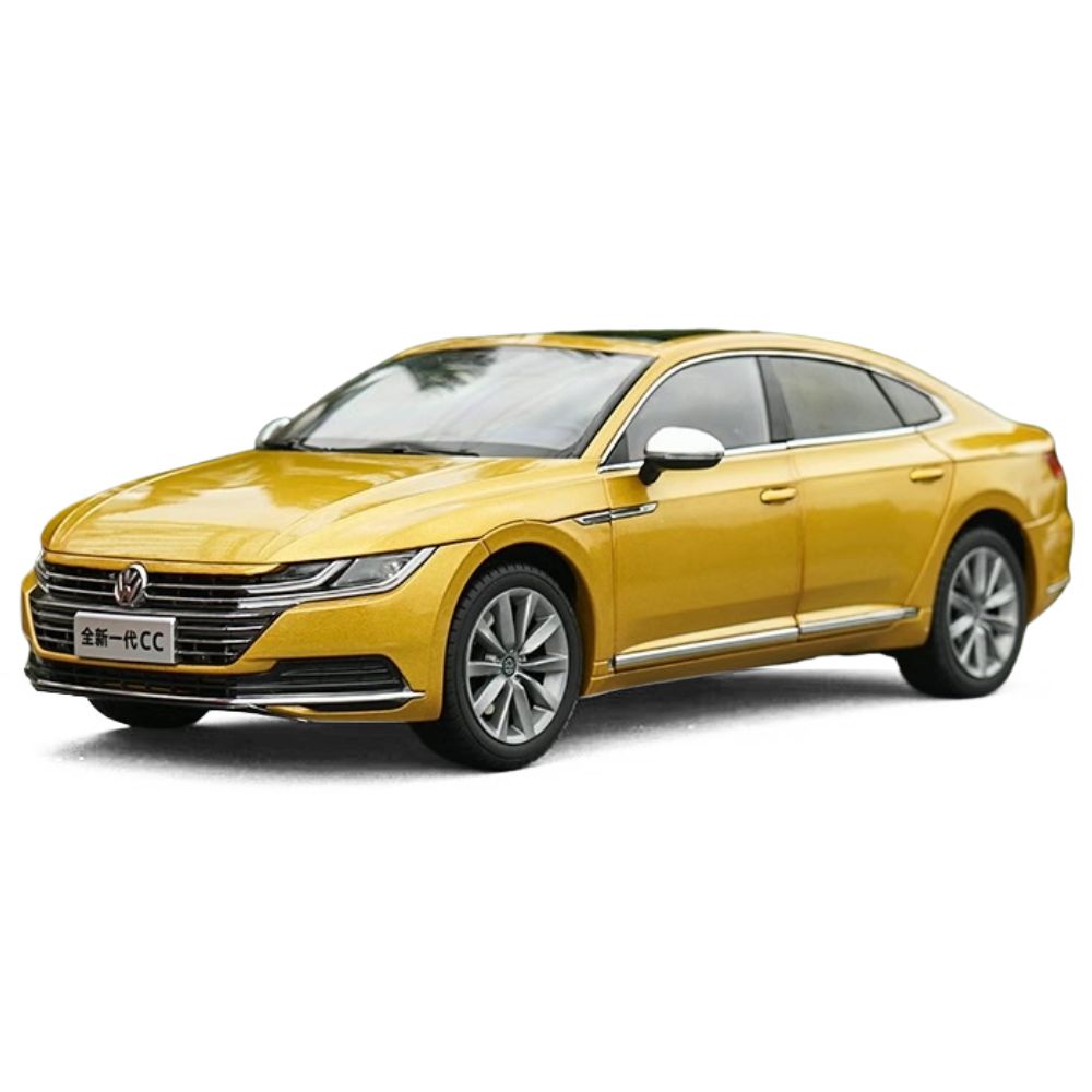 1:18 Volkswagen 2018 Arteon Yellow Die Cast Model Car