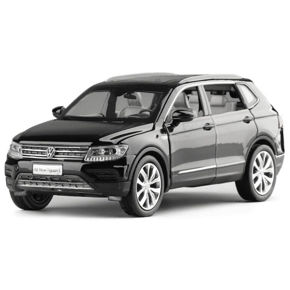 1:32 Volkswagen 2019 Tiguan L Black Die Cast Model Car