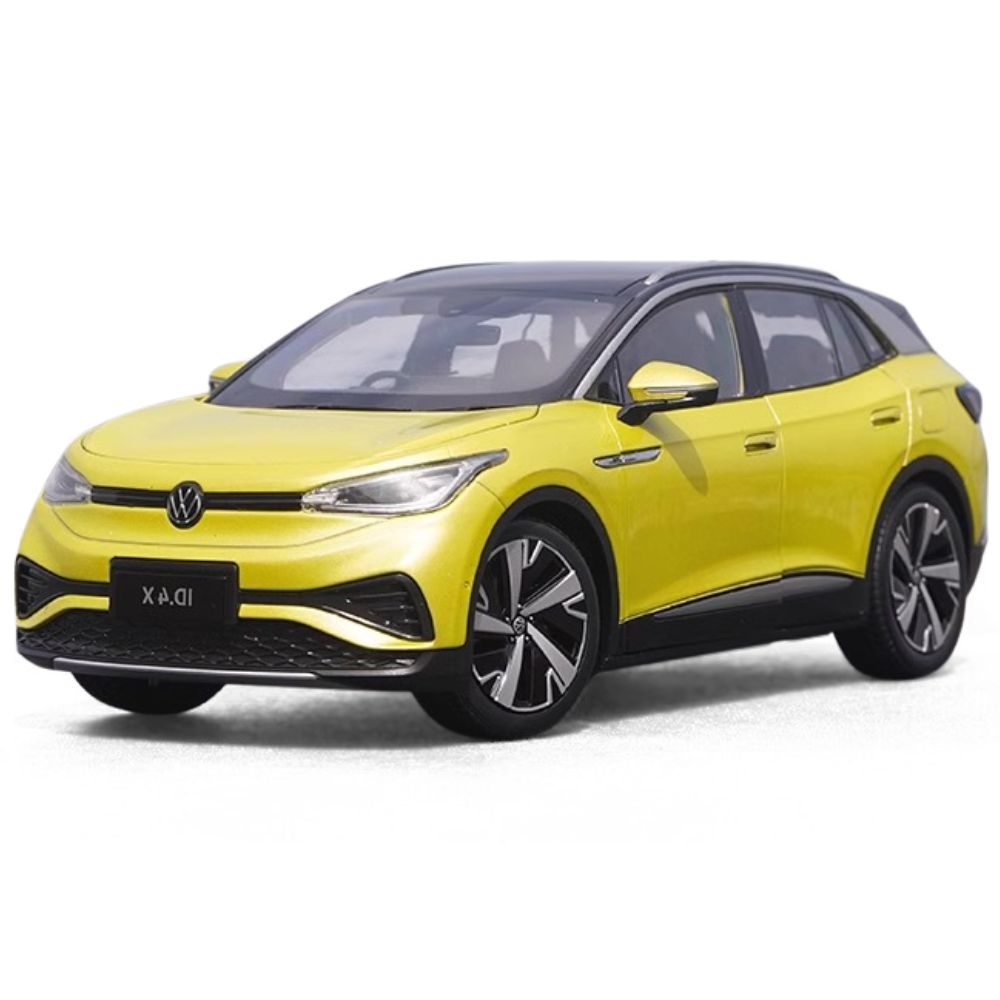 1:18 Volkswagen 2020 ID.4X Yellow Die Cast Model Car