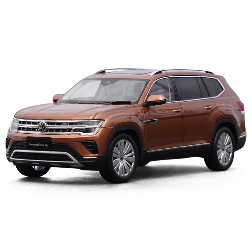 1:18 Volkswagen 2021 Atlas/Teramont Brown Die Cast Model Car