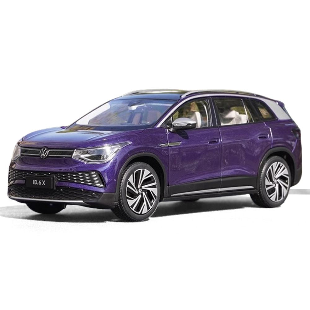 1:18 Volkswagen 2021 ID.6 X Purple Die Cast Model Car