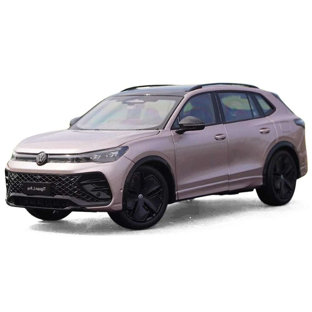 1:18 Volkswagen 2024 Tiguan L Pink Die Cast Model Car