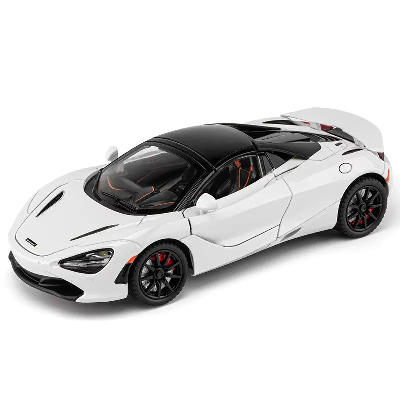 1:32 McLaren 720S Spider White Die Cast Model Car