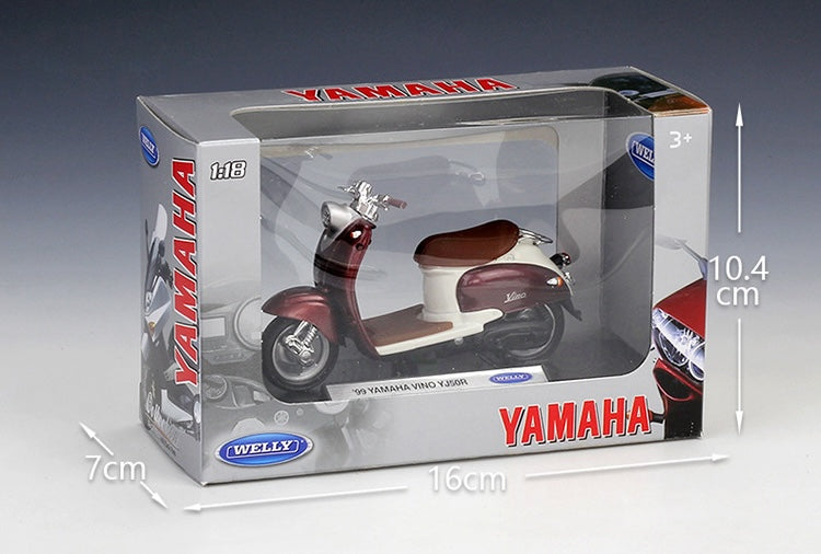 1:18 YAMAHA 1999 Vino YJ50R Motorcycle Model