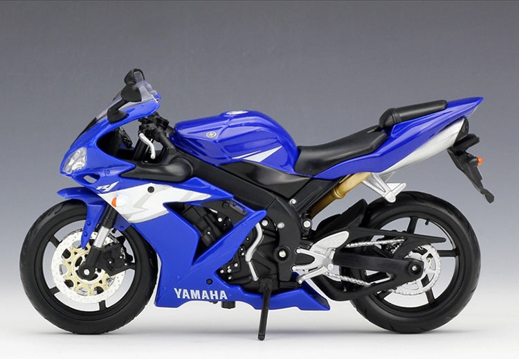 1:12 YAMAHA 2004 YZF-R1 Blue Motorcycle Model