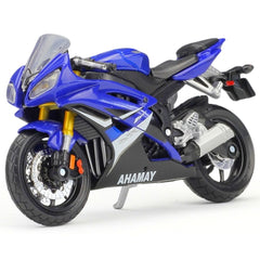 1:18 YAMAHA 2008 YZF-R6 Blue Motorcycle Model