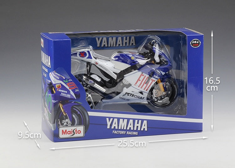 1:10 YAMAHA 2009 Factory Racing Fiat Motorcycle Model